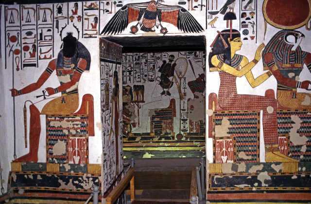 Antike Gräber Ägyptens